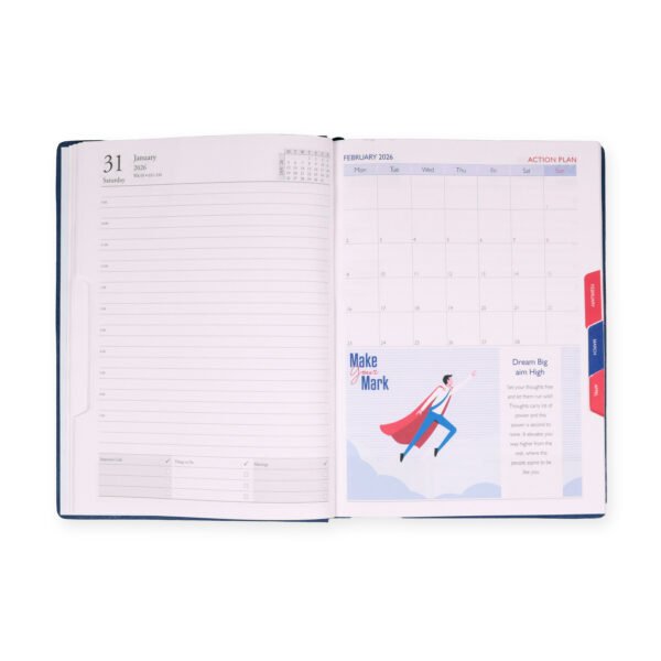 Verve One Date B5 Theme Planner Diary - Image 3