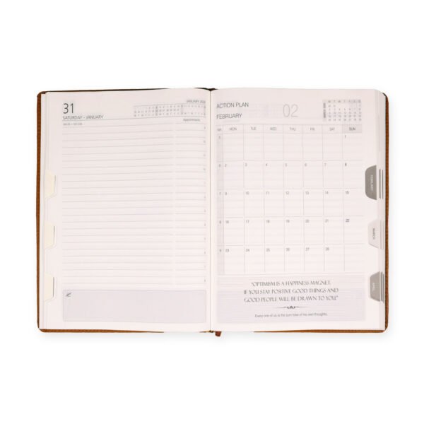 Daily Edge B5 One Date a Page Planner Diary - Image 3