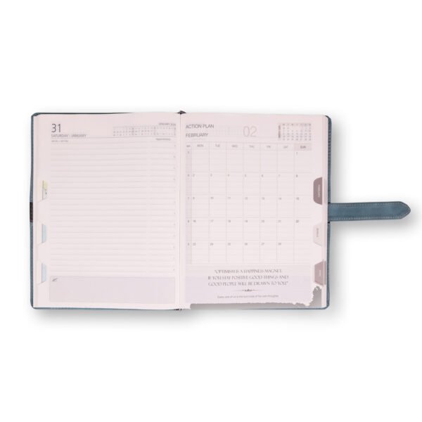 Goalcraft B5 One Date Diary With Month Tabs - Image 3