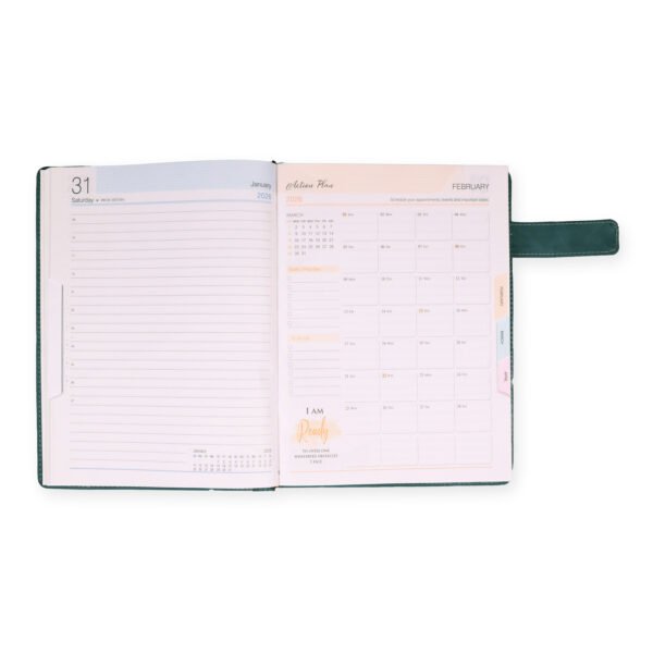Max B5 One Date Diary with Stationery Clasp - Image 3