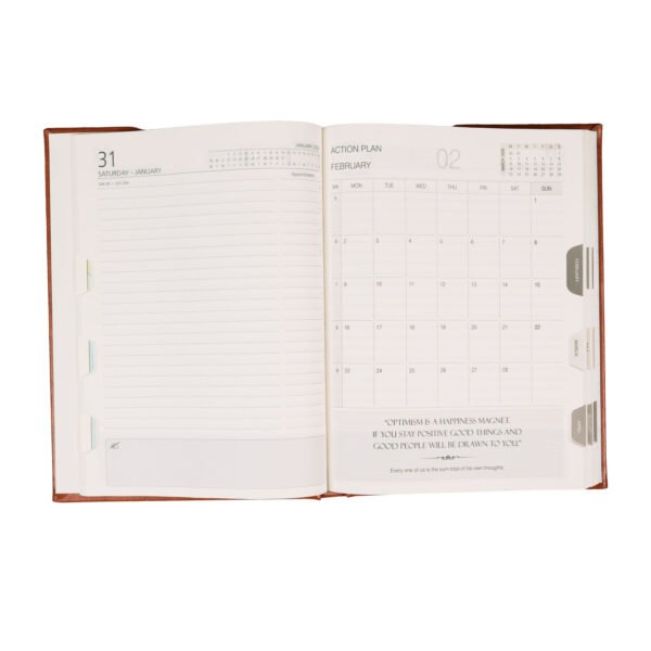 Desk mate One Date Planner B5 Size Diary - Image 3