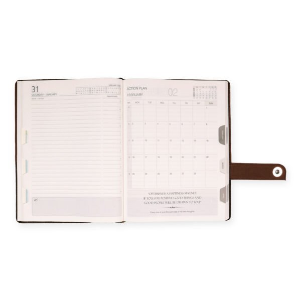 Finista B5 One Date Diary with Magnetic Clasp - Image 3
