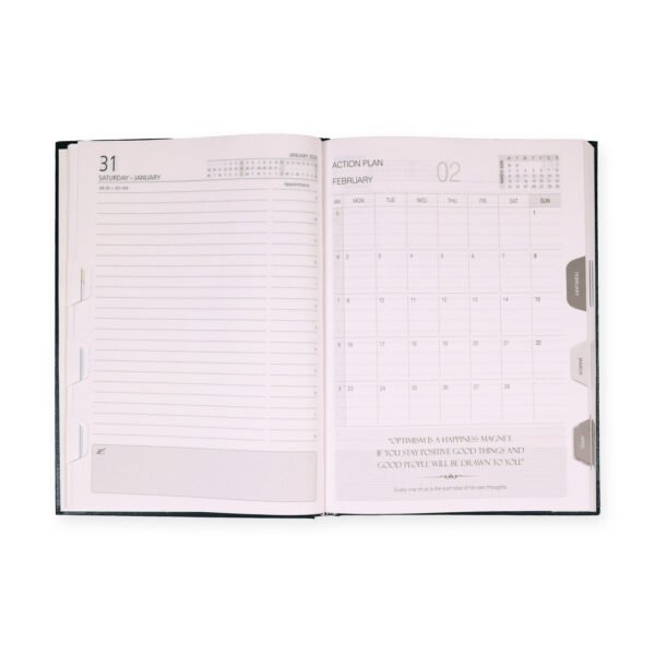 Prime One Date B5 Size Foam Padded Diary - Image 3