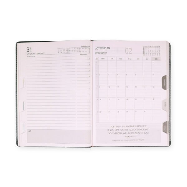 Elite One Date B5 Size Foam Padded Diary - Image 3