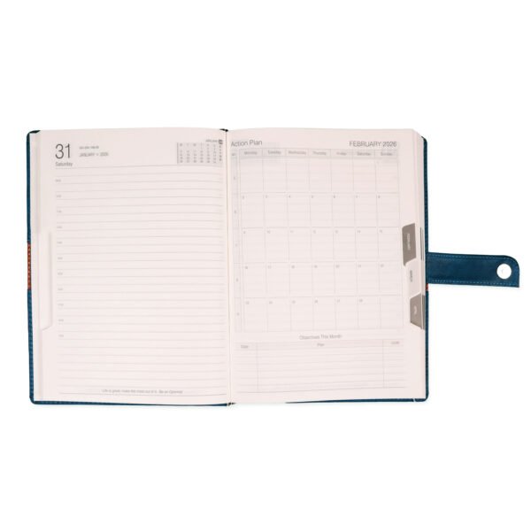 Delight B5 One Date Planner Diary with Magnetic Clasp - Image 3