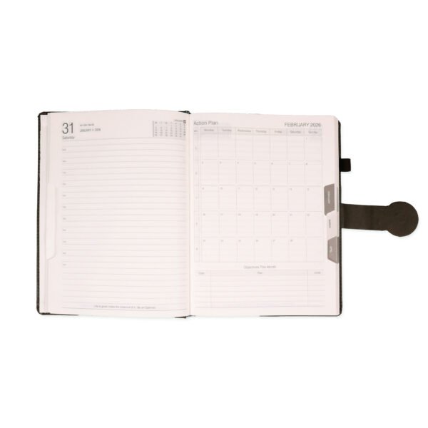 Classy B5 One Date Planner Diary with Magnetic Clasp - Image 3