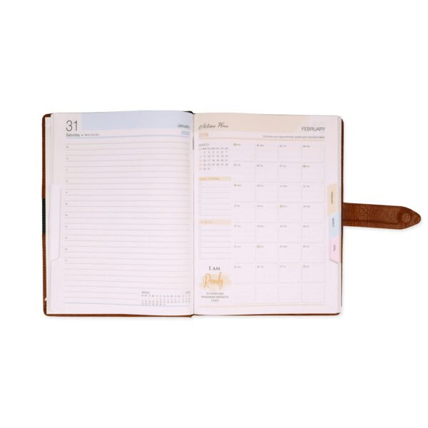 Aura B5 One Date Office Diary with Magnetic Clasp - Image 3