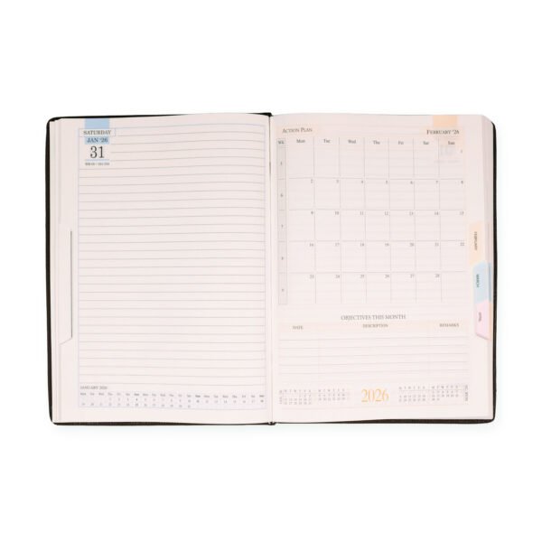 Stunning B5 Diary One Date A Page With Planner - Image 3