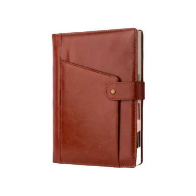 Classic Brown Sunday Planner Diary ForU