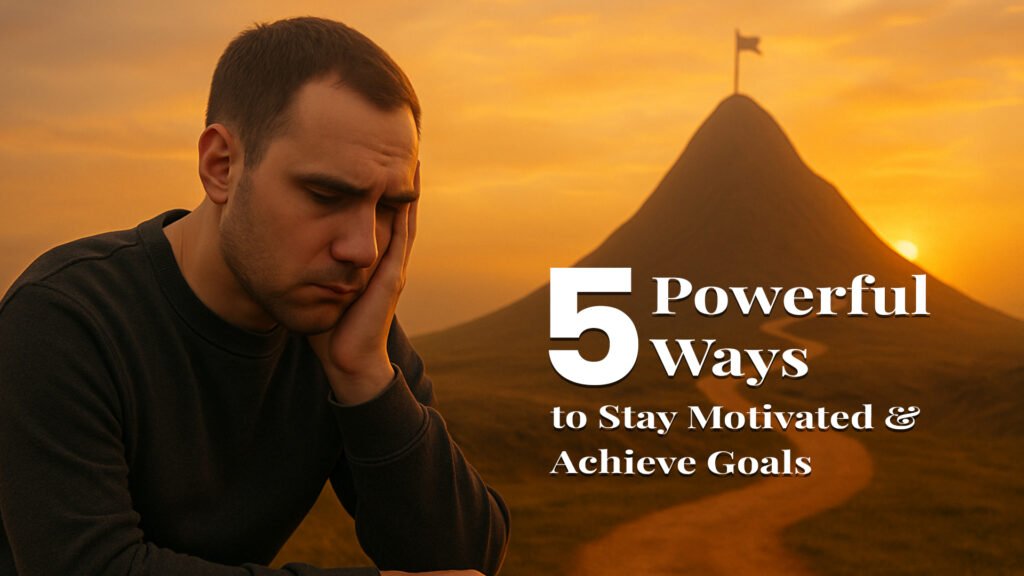 Stay Focused and Achieve Goals Blog Cover