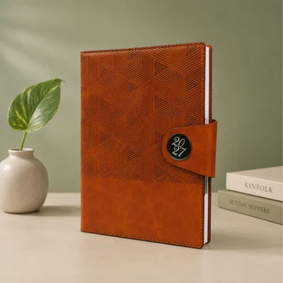 Majestic Leatherette Hardbound Diary