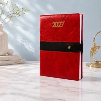 Refined Leatherette Hardbound Diary