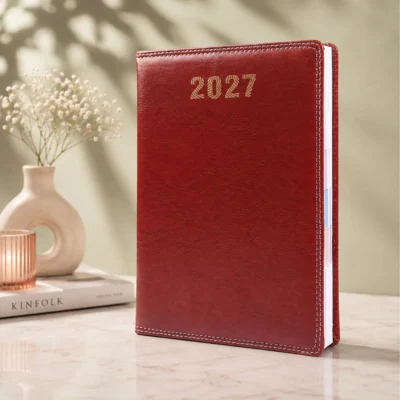 Ideal Leatherette Hardbound Diary
