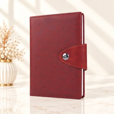 Silver Embrace Premium Notebook