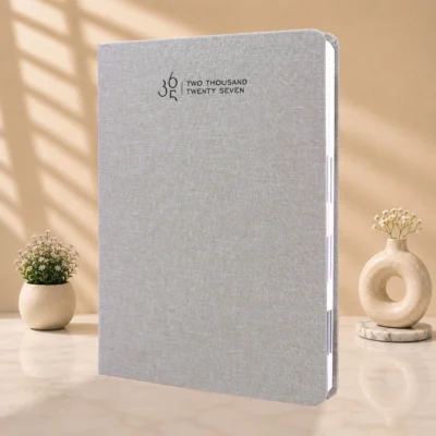Deskmate Leatherette Hardbound Diary