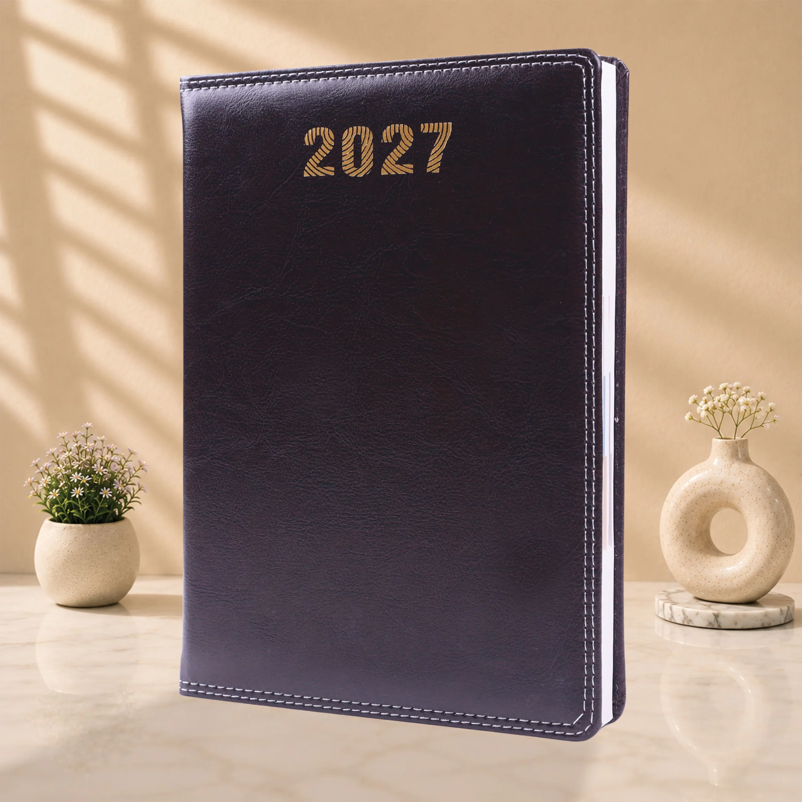 Ideal Leatherette Hardbound Diary - Image 3