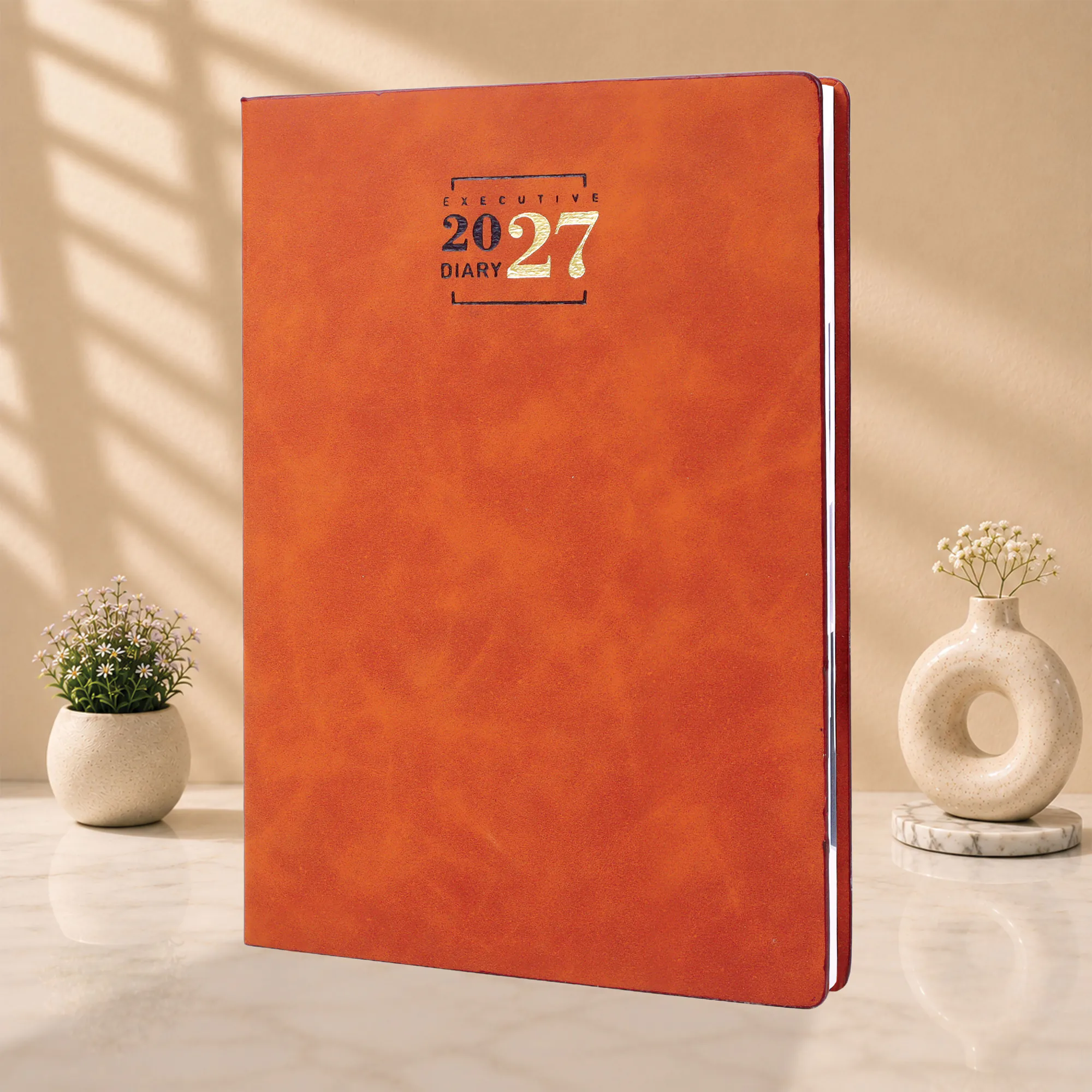 Vista Leatherette Hardbound Diary - Image 2