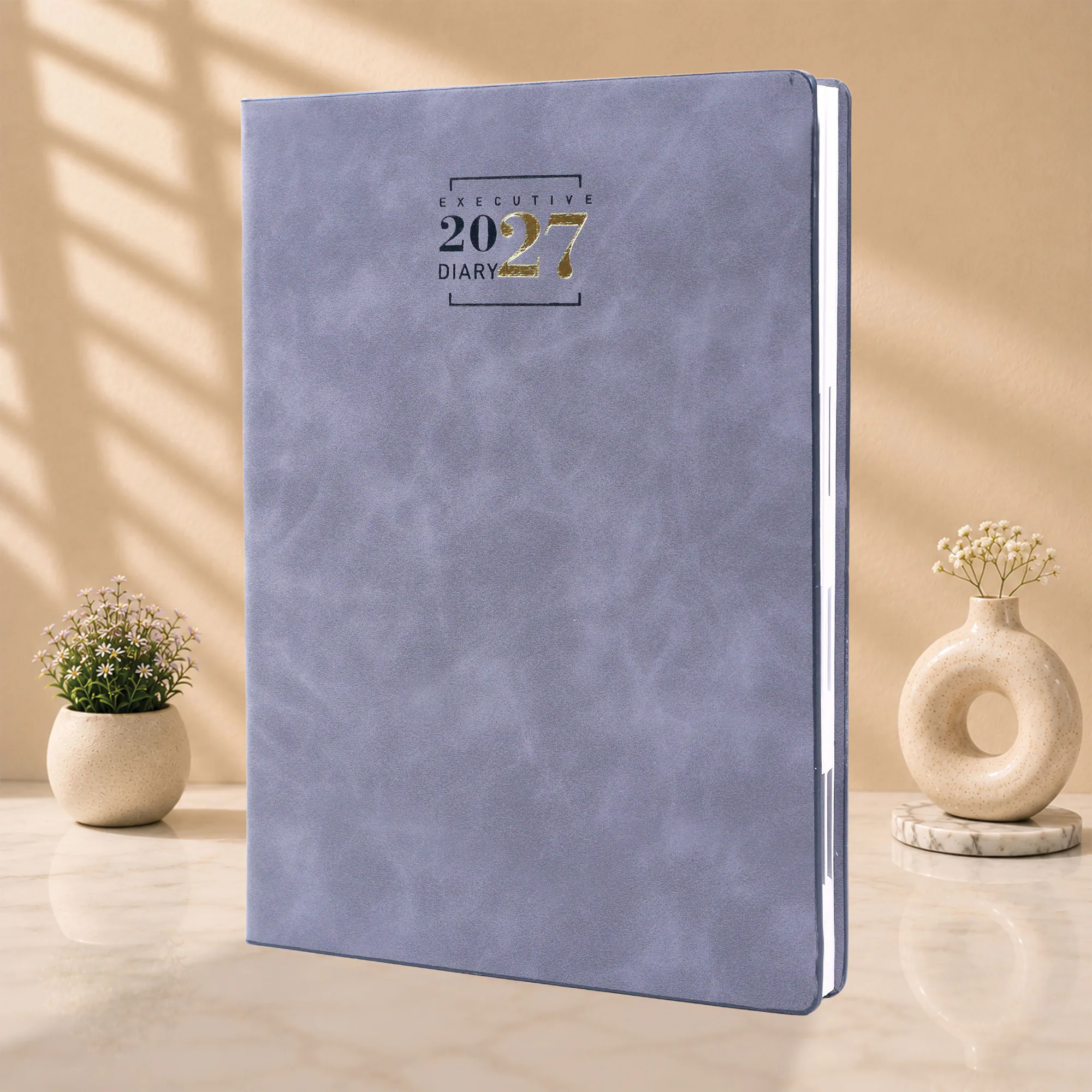 Vista Leatherette Hardbound Diary - Image 3