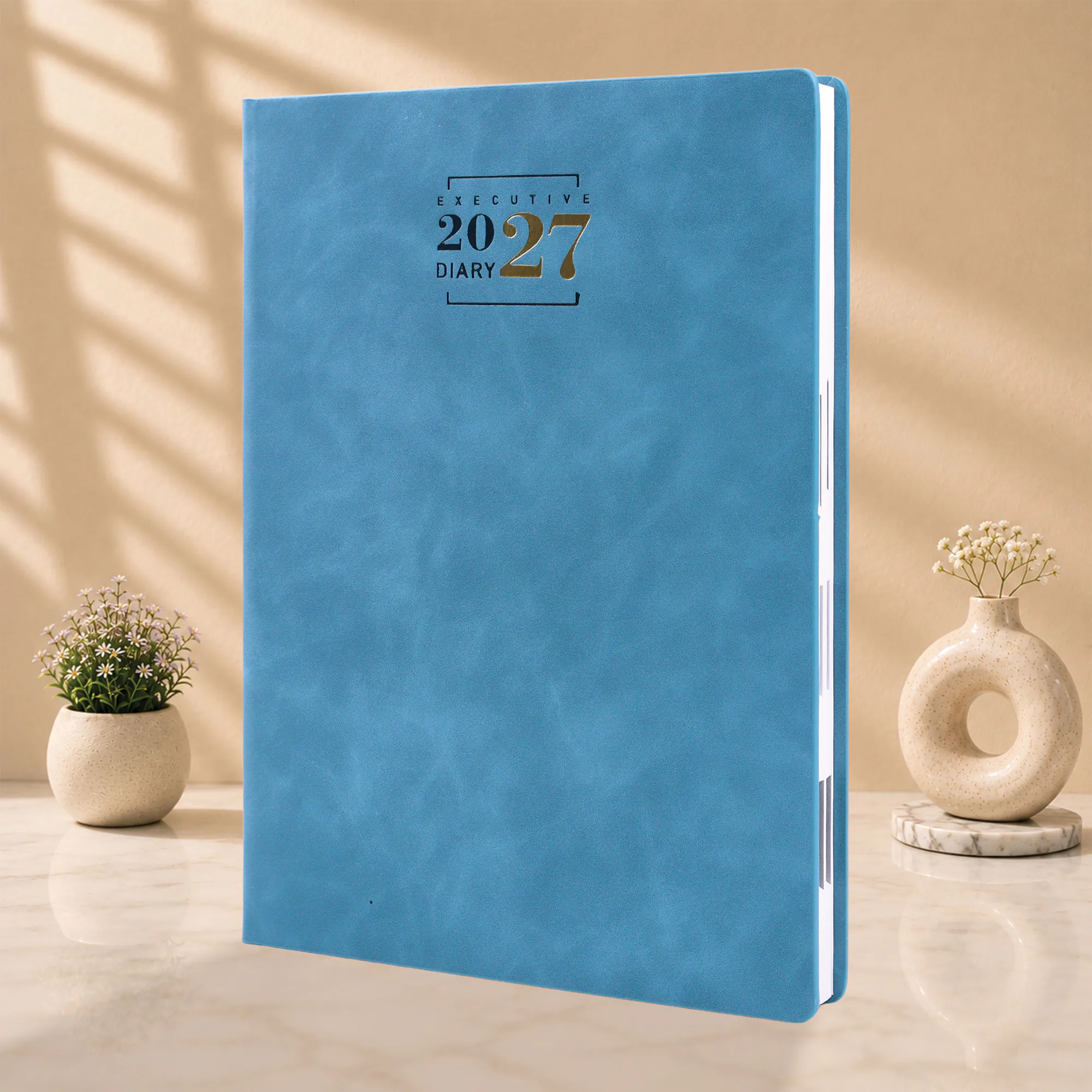 Vista Leatherette Hardbound Diary - Image 4
