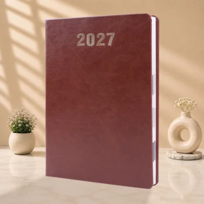 Stunning Leatherette Hardbound Diary