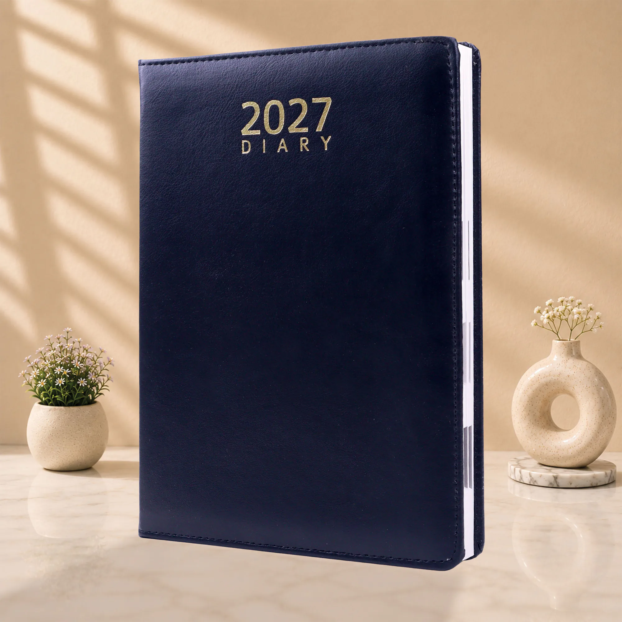 Savoy Leatherette Hardbound Diary - Image 2
