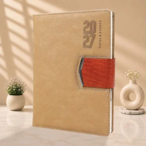 One Date a Page with Extended 2-Page Planner & Month Tabbing